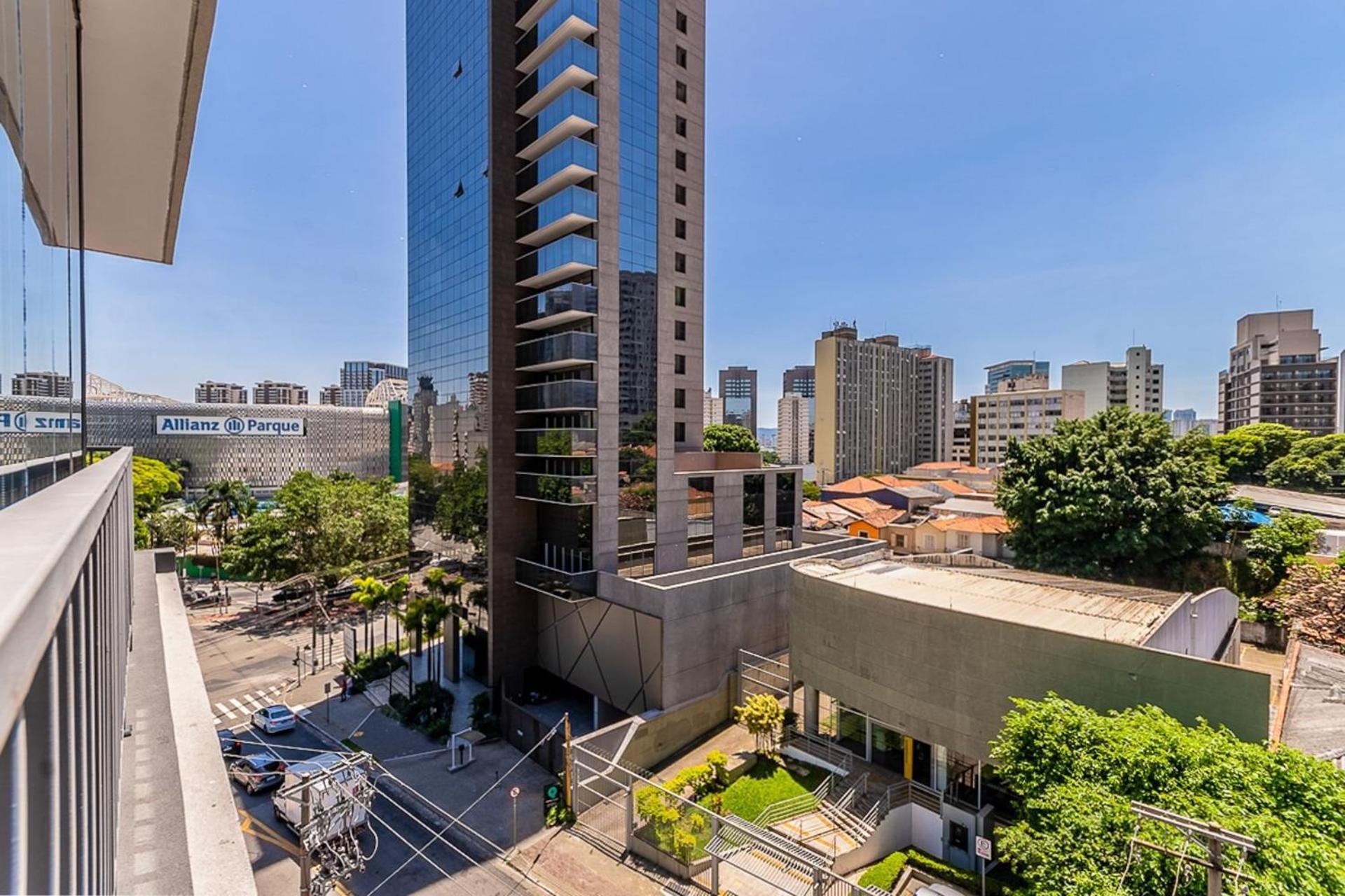 Studios Novissimos Com Piscina No Rooftop E Vista Para O Allianz Parque São Paulo Exterior foto